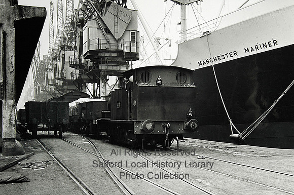 Salford Docks steam locomotive