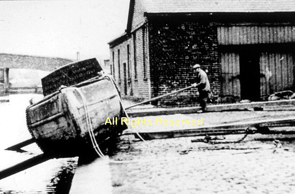 Outside Nob End Building 1949