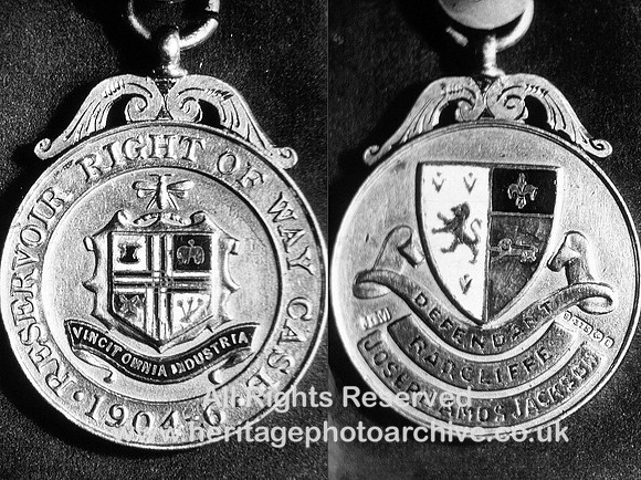 HRS 2811 Radcliffe, Great Trespass medal