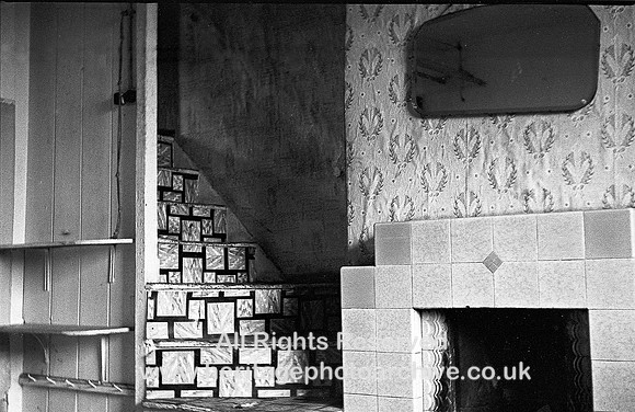 HRS 2843 Radcliffe, Stand Lodge, stairs 1969