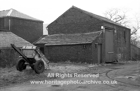 HRS 2818 Radcliffe, Hardman's Fold Barn 1960s