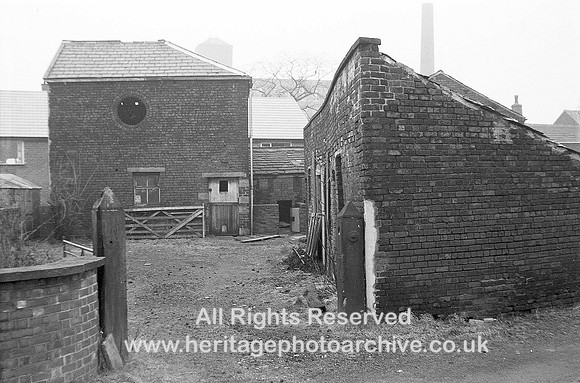 HRS 2819 Radcliffe, Hardman's Fold farm yard 1970s