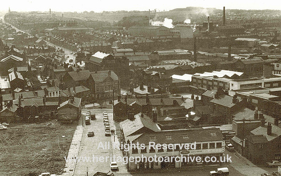 HRS 2827 Radcliffe, looking South 1970s
