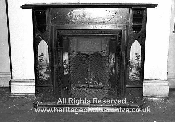 HRS 2845 Radcliffe, Stand Lodge, fireplace 1969