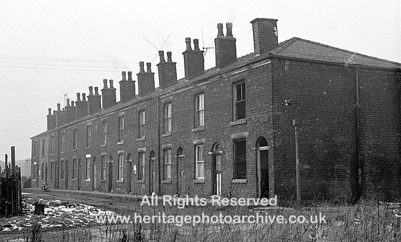 HRS 2835 Radcliffe,  Potter St  area  terraced housing 1960s