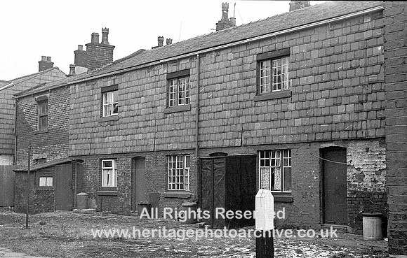 HRS 2838 Radcliffe, Potter Street area rear of buildings 1960s