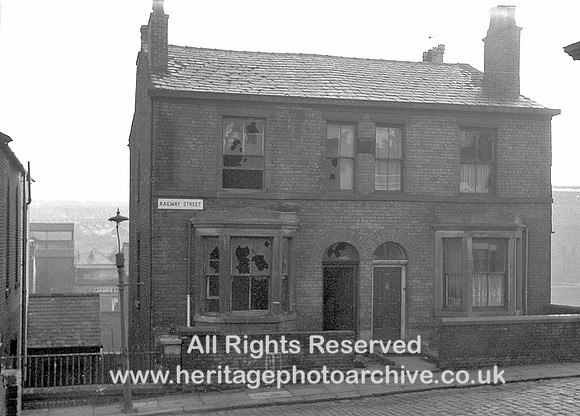 HRS 2840 Radcliffe, Railway St looking South 1960s