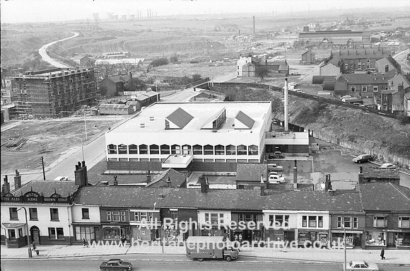 HRS 2851 Radcliffe view West baths St Thomas Church twr 1970