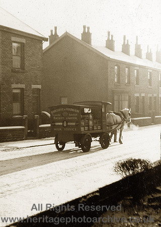 HRS 2856 Radcliffe, Co-op milk, Knowles St c1950s