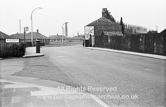HRS 2878 Radcliffe, Wild Street, Dumers Lane 1960s