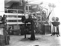 HRS 2947 Radcliffe, PN Kay belt-driven workshop c1900