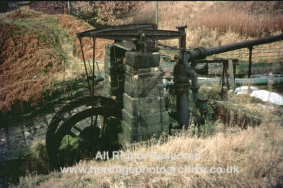 HRS 2969 Mount sion waterwheel  good gen shot 1969