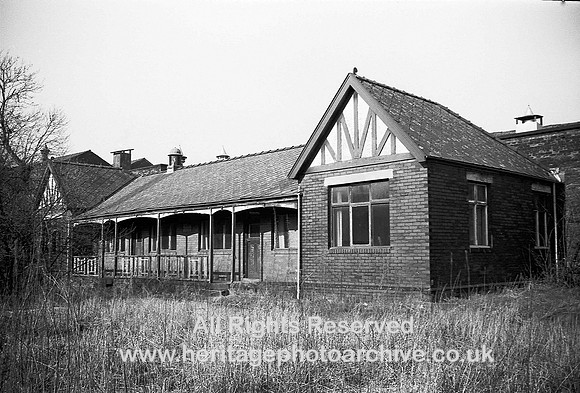 HRS 2973 Radcliffe East Lancashire papermill sport pavilion 1974