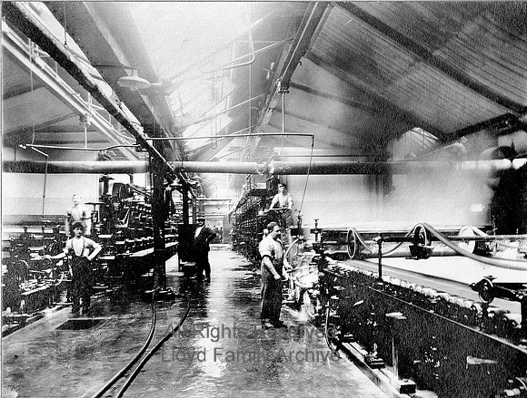 Radcliffe, East Lancashire Papermill machinery c1910 (2)