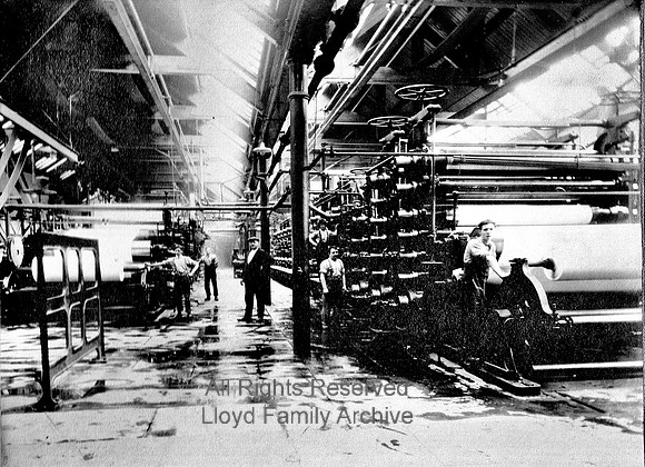 Radcliffe, East Lancashire Papermill machinery c1910 (3)