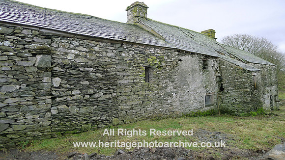 HRS 11437 Haverthwaite,  North West elevation sealed-up barn door