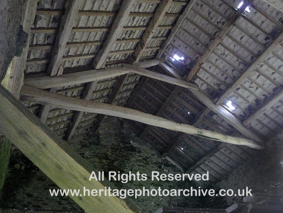 HRS 11445 Haverthwaite, Hard Crag Farm, timber roof structure