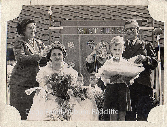 Rose queen crowning