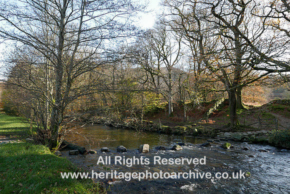 HRS 11452 Eskdale, stepping stones on River Esk.