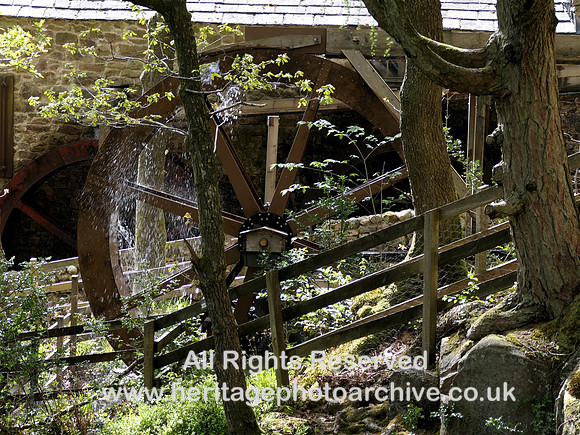 HRS 11449 Eskdale,  Boot corn mill waterwheels