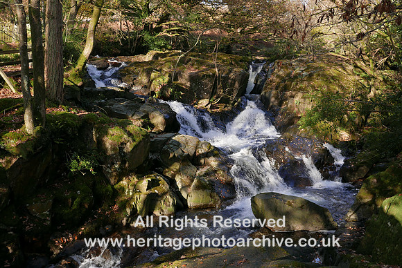 HRS 11459 Eskdale, Boot, waterfalls in village