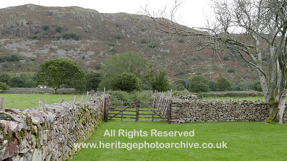 HRS 11469 Eskdale, Dalgarth railway extension gate