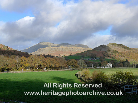 HRS 11486 Eskdale, Boot and mountains autumn