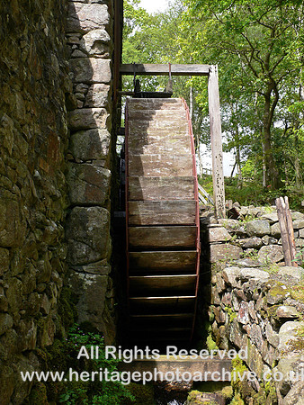 HRS 11495 Eskdale, Boot cornmill water wheel end on