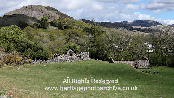 HRS 11508 Eskdale, Boot, old farm buildings ruins