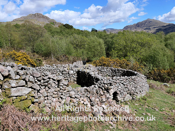 HRS 11510 Eskdale, Boot, sheepfold dry stone