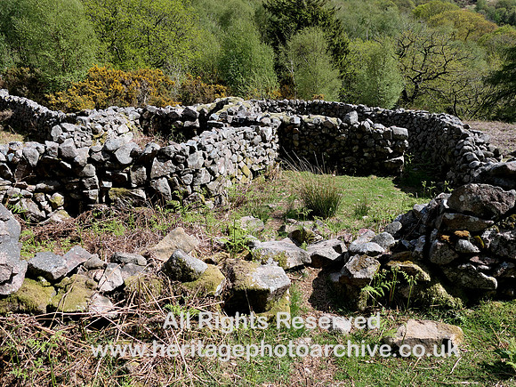 HRS 11511 Eskdale, Boot, sheepfold drystone