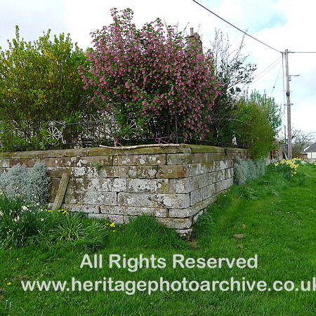 HRS 8967 Langwathby, dry stone wall to house garden L1150263