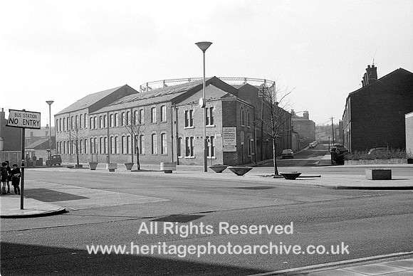 HRS 3022 Radcliffe, Sam Walkers foundry, Sion St c1970