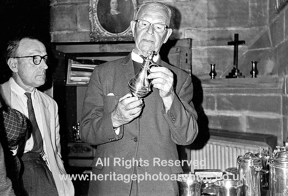 HRS 3045 Radcliffe Parish Church, Rector Canon WR Davis 1960s