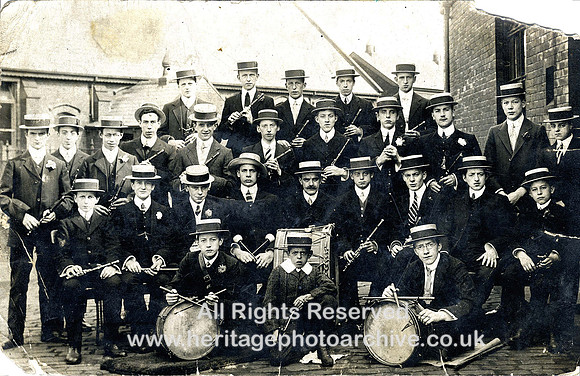 HRS 3054 Radcliffe, Fife and Drum Band 1912