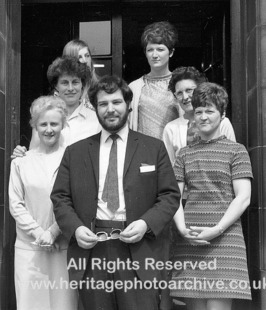 HRS 3057 Radcliffe, Public Library Staff c1970