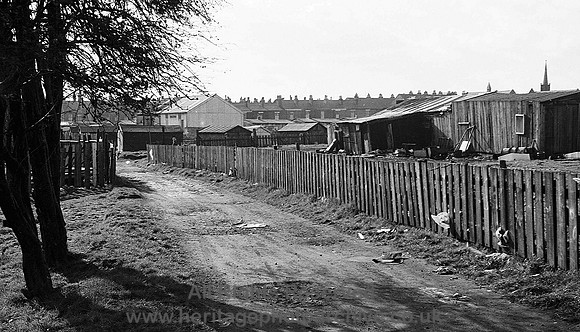 HRS 3061 Radcliffe, Allotments 1970s