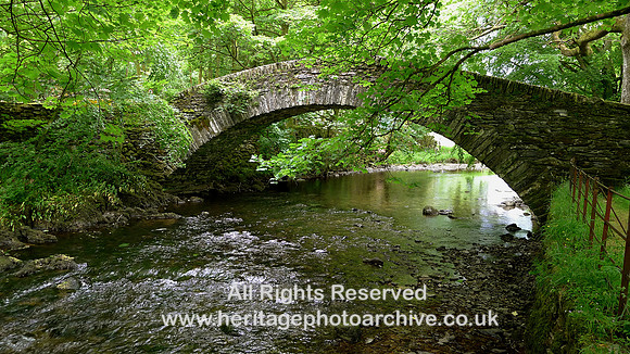 HRS 7181 Ambleside, Rothay park old bridge