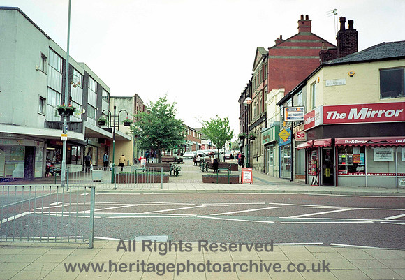 HRS 3072 Radcliffe, Blackburn Street looking N 1980s