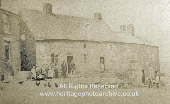 HRS 3084 Radcliffe,  Mow Cop Brow, Church Street c1880