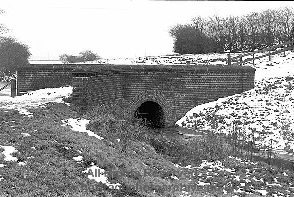 HRS 3092 Radcliffe,  winter snow Brooksbottom Farm 1970s
