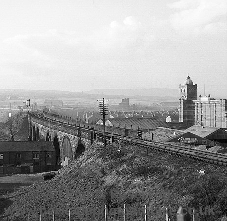 HRS 3091 Radcliffe viaduct and Wilton Mill 1960s