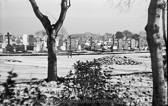 HRS 3130 Radcliffe Cemetery - general view 1969