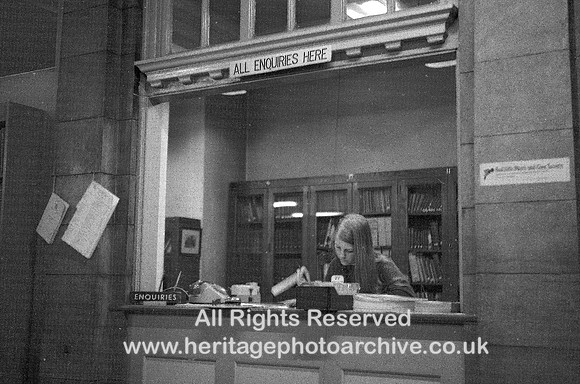 HRS 3135 Radcliffe Library enquiries pre 1974