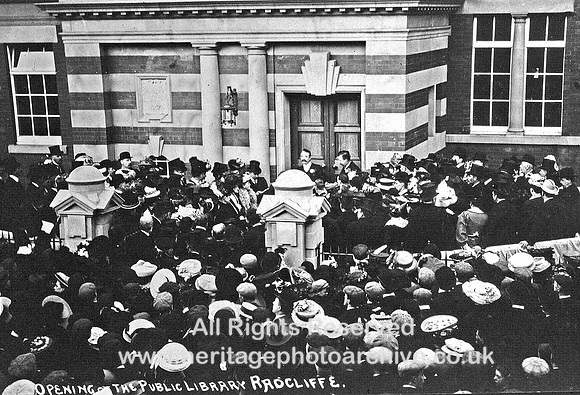 HRS 3138 Radcliffe Library opening 1907
