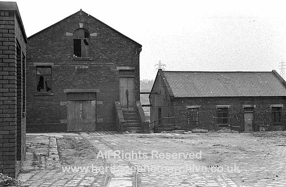 HRS 3143 Radcliffe sewage works buildings 1970