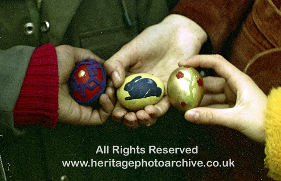HRS 3176 Radcliffe, Easter egg competition 1974