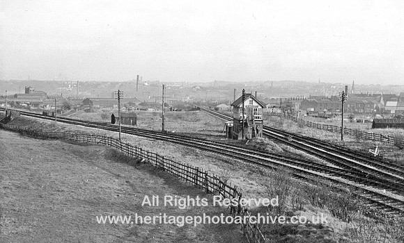 HRS 3210 Radcliffe North Jc looking South 1964