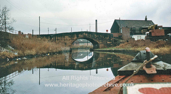 HRS 3757 Bridgewater Canal, near Patricroft 1972