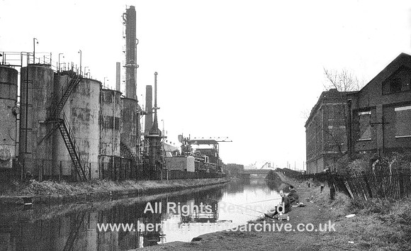 HRS 3774 Bridgewater Canal, Trafford Park 1972